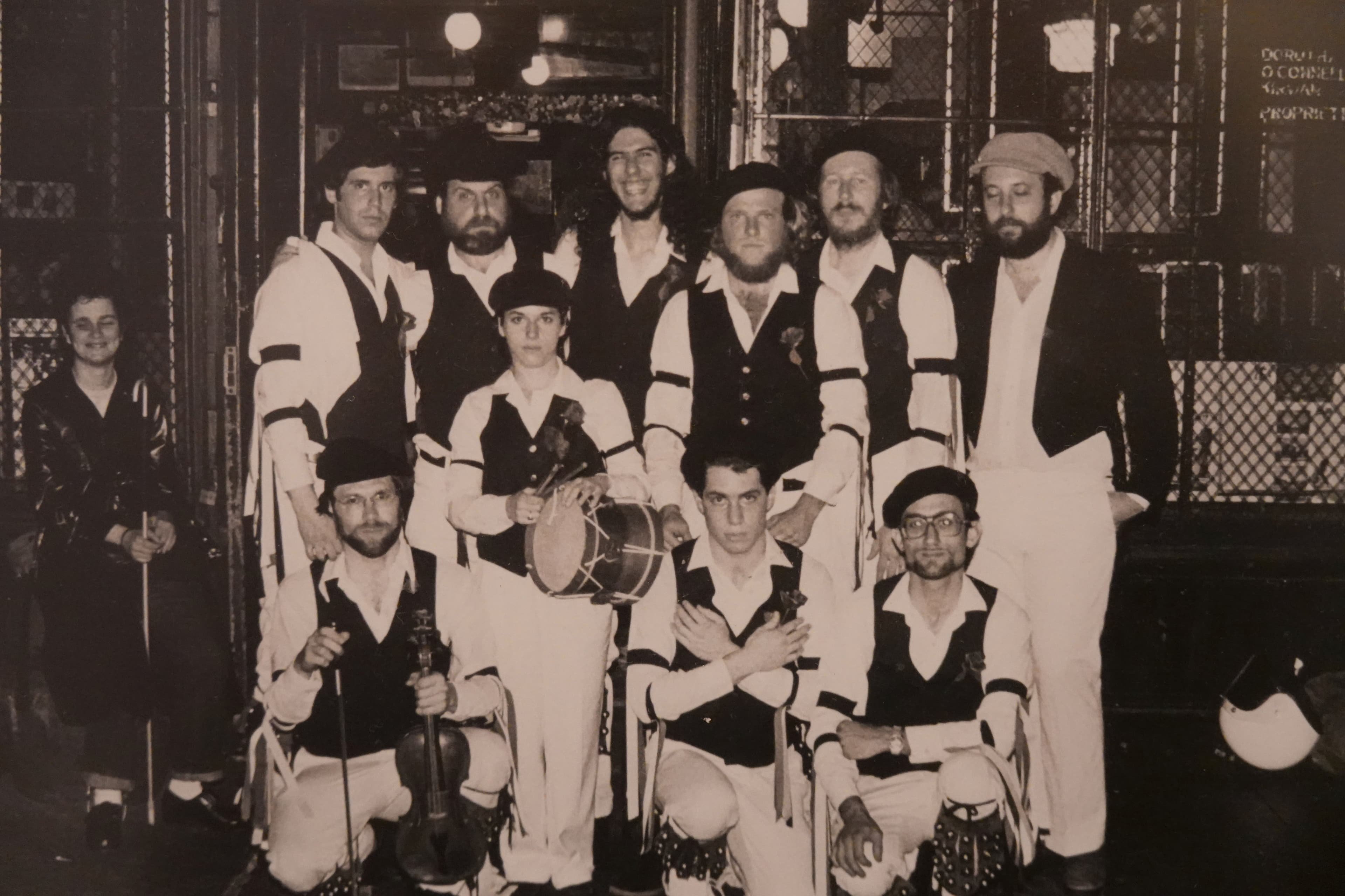Bouwerie Boys Morris Dancers group photo